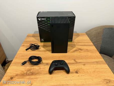 Okazja!  Xbox Series X 1TB + pad i gry!  Super Stan!  Gwarancja!