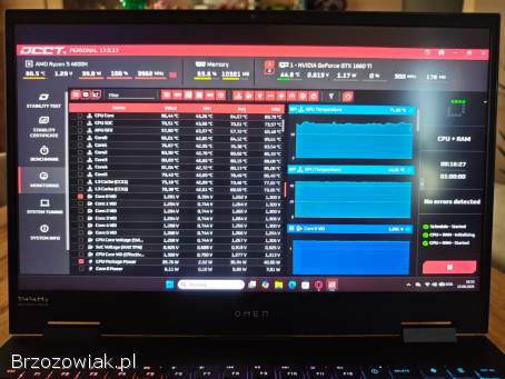 Laptop do gier,  HP Omen,  1660ti