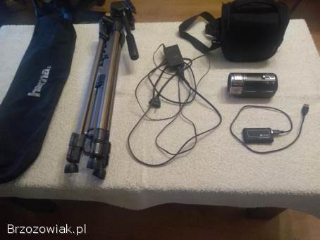 Kamera Panasonic HC-V720 full HD-+statyw-komplet -  kamera-polskie menu go pro