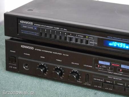 Wzmacniacz i Tuner Kenwood KA-34 i KT-34 Vintage.  DOSTAWA