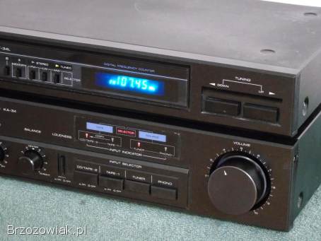 Wzmacniacz i Tuner Kenwood KA-34 i KT-34 Vintage.  DOSTAWA