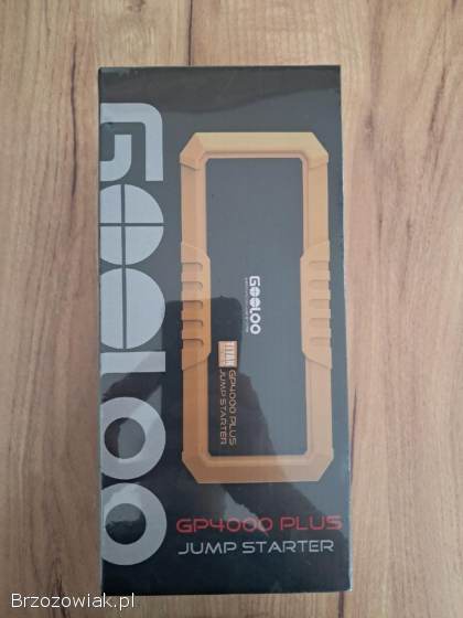 Booster Plus / Jump Starter powerbank z funkcją rozruchu auto Gooloo 4000A