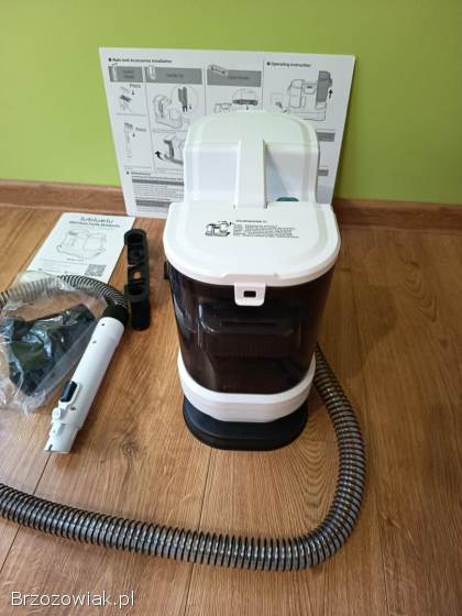 Lubluelu V8 800W Odkurzacz z gorącą wodą do dywanów,  tkanin,  sierści zwierząt,