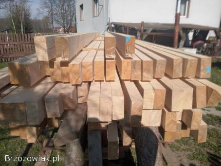 Krokwie 7x14,  kantówki 14x14