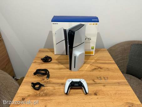 Okazja!  Konsola PS5 z napędem + pad!  Playstation 5 Slim!  Super Stan!  Jak nowa!