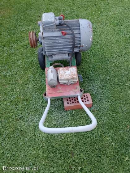 Silnik Elektryczny 7,  5 Kw 380v na wozku