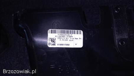 Boczek bagażnika prawy z subwooferem Alpine Jeep Wrangler JL 2018+