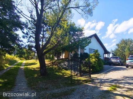 WYJĄTKOWY,  GOTOWY DO ZAMIESZKANIA DOM W STAREJ WSI POD BRZOZOWEM
