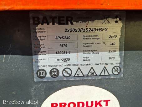 Publiczna sprzedaż wózka elektrycznego Balcancar,  typ EV-687.  33,  nr ew 762398