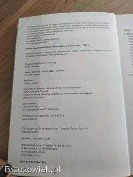 Podręcznik do matematyki 1 oficyna edukacyjna