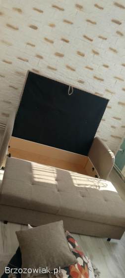 NOWA Sofa 2 osobowa z pojemnikiem na pościel