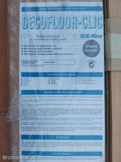 Panele podlogowe Buche B02 (nowe)