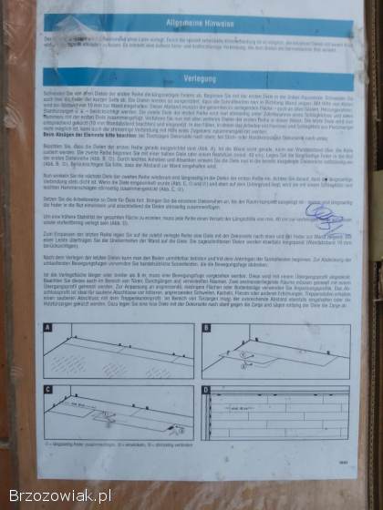 Panele podlogowe Buche B02 (nowe)