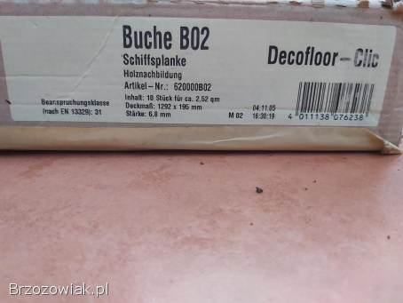 Panele podlogowe Buche B02 (nowe)