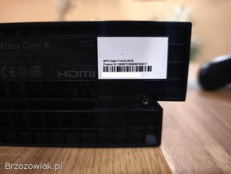 Xbox One X HDD 1TB,  Orig.  Pad + okablowanie + GRY!