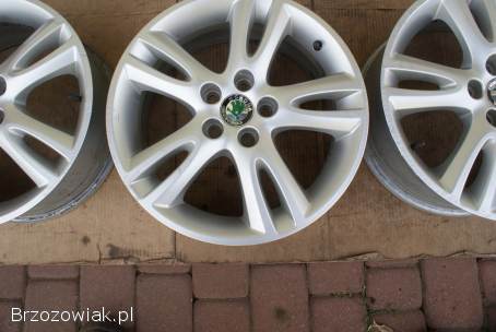 AluFelgi oryginał SKODA Fabia Romster 6,  5Jx16 cali 5x100 ET43 VW,  Seat Audi