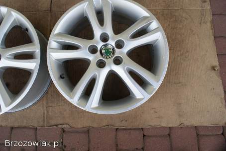 AluFelgi oryginał SKODA Fabia Romster 6,  5Jx16 cali 5x100 ET43 VW,  Seat Audi