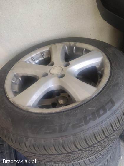 Opony zimowe 205/55/16 komplet z felgami do peugota