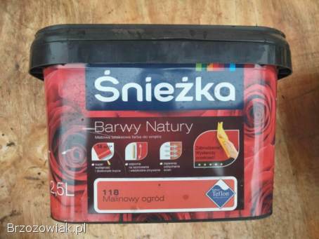 Oddam za darmo farby marki Śnieżka