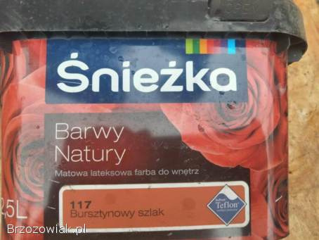Oddam za darmo farby marki Śnieżka