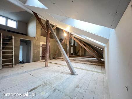 Jasło -  poddasze kamienicy w centrum