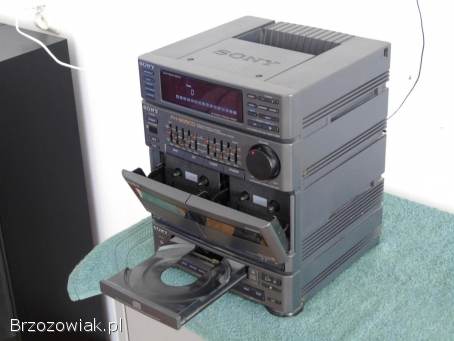 Wieża Sony radio korektor PHONO mocna.  DOSTAWA