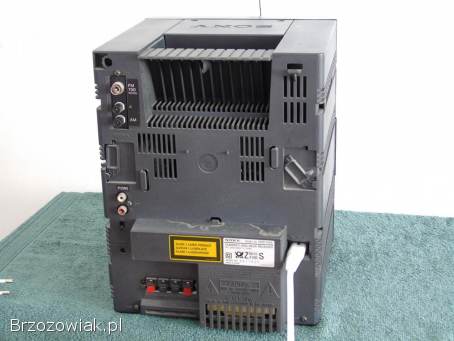 Wieża Sony radio korektor PHONO mocna.  DOSTAWA