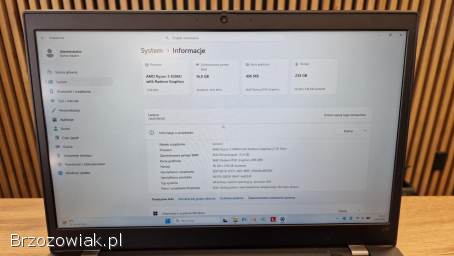 Lenovo ThinkPad L15 Gen 1 Full HD IPS Ryzen 3 4300u 16GB Ram 256GB SSD Windows 1