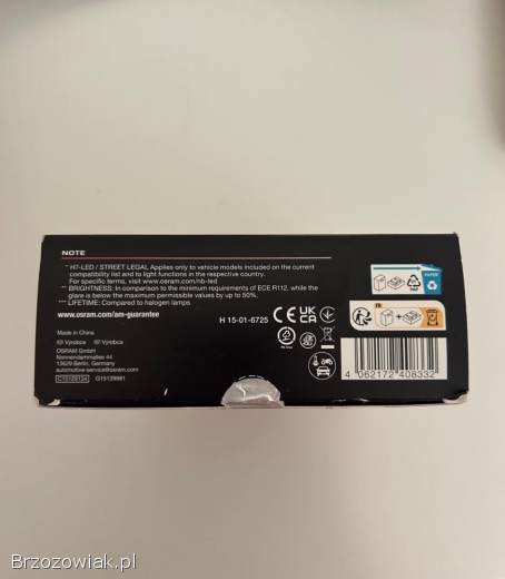 OSRAM Night Breaker LED SMART H7 12V 16W – NOWE i w oryginalnym opakowaniu