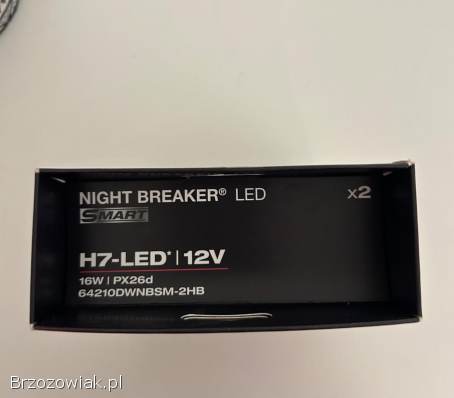 OSRAM Night Breaker LED SMART H7 12V 16W – NOWE i w oryginalnym opakowaniu