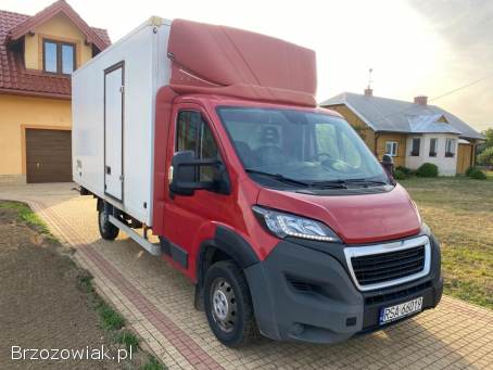 Peugeot Boxer 2.  0 HDI 163KM 2018r.  F-VAT Bus,  Kontener