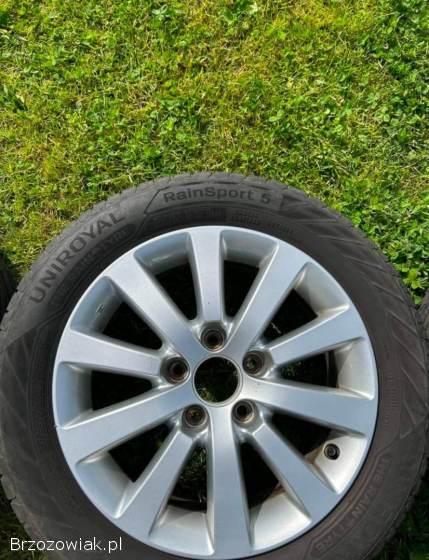 Felgi Koła 205/55/16 opony 5x114,  3 honda kia
