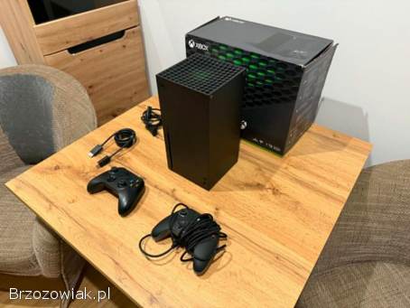 Okazja!  Xbox Series X 1TB + 2 pady i gry!  Super Stan!  Gwarancja!