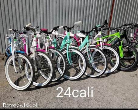 Nowe i używane rowery 24 cal.  Za.