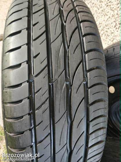 Koła letnie15 4x100 Toyota Corolla E12 / Yaris Opony Barum 195/60 R15 Stan Bdb!