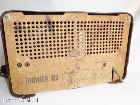 ZABYTKOWE radio lampowe PIONIER U2