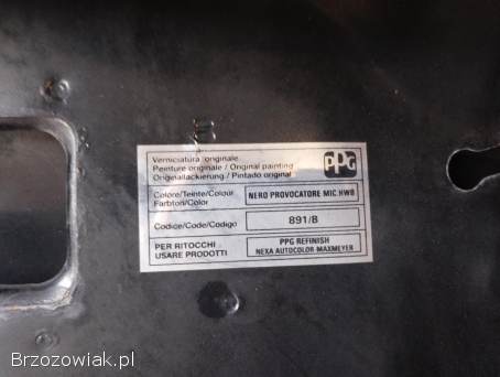 MASKA POKRYWA SILNIKA FIAT GRANDE PUNTO EVO KOLOR 891 B
