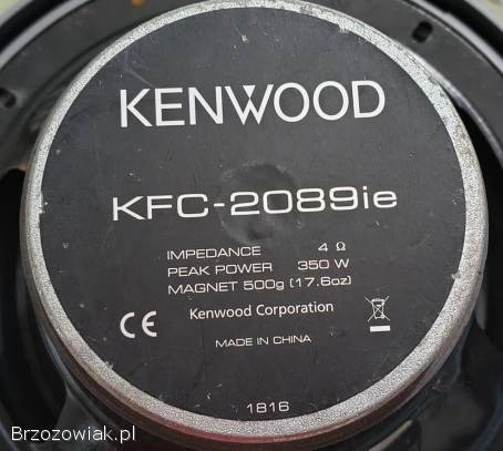 Głośniki samochodowe Kenwood KFC-2089IE
