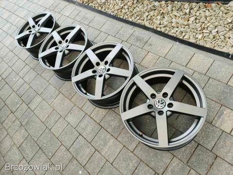 Alufelgi 17 5x112 Audi VW Seat Skoda Mercedes BMW praktycznie jak NOWE z 2025r