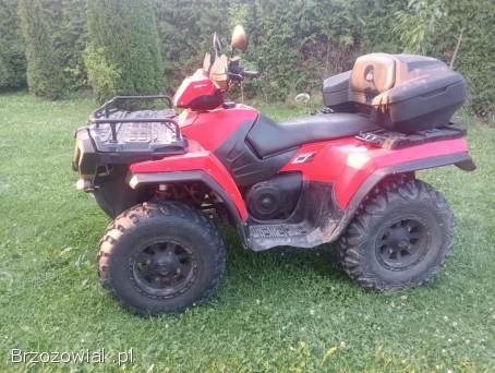 Quad 4 x 4 polaris 800 cm dwa tłoki zarejestrowany i ubezpieczony