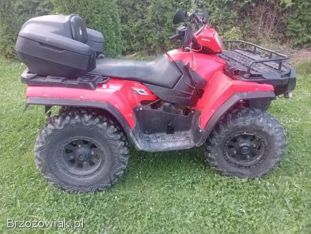 Quad 4 x 4 polaris 800 cm dwa tłoki zarejestrowany i ubezpieczony
