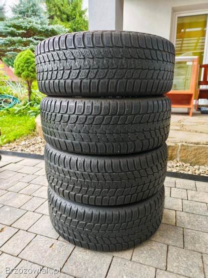 Alufelgi 16 5x112 opony zimowe 205/55R16 Audi VW Seat Skoda Mercedes