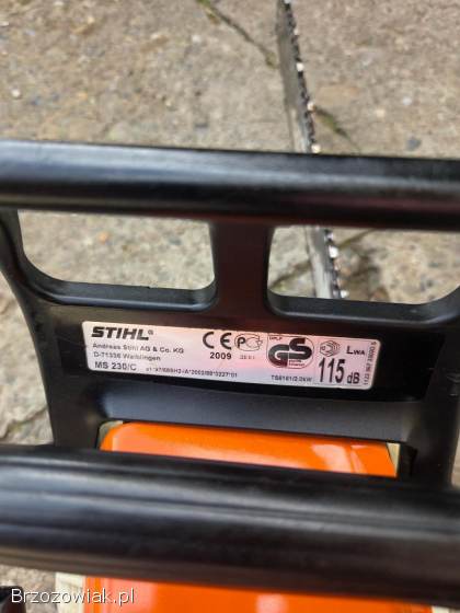 Pilarka Stihl Ms 230/C 2.  7km 2009r