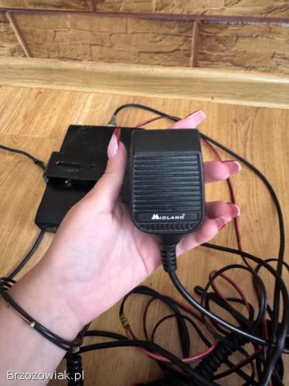 CB Radio Midland Alan 100 Plus + antena + mikrofon + okablowanie