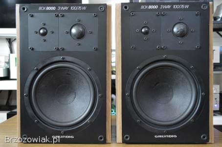 Cenione GRUNDIG BOX 8000 Ciepłe Detaliczne Analogowe Brzmienie Wysyłka