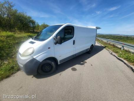 Opel Vivaro 1.  9 Diesel 101 KM 2005 230 tys.  km 3-osobowy OC 2027