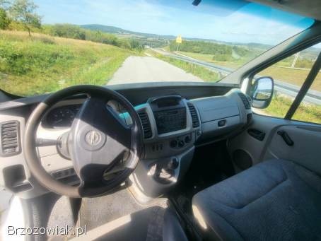 Opel Vivaro 1.  9 Diesel 101 KM 2005 230 tys.  km 3-osobowy OC 2027