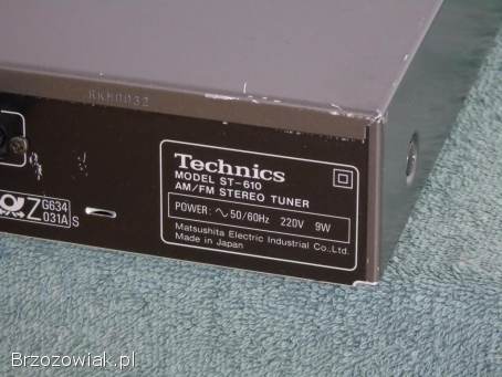 Tuner radiowy cyfrowy Technics ST-610 sprawny.  DOSTAWA