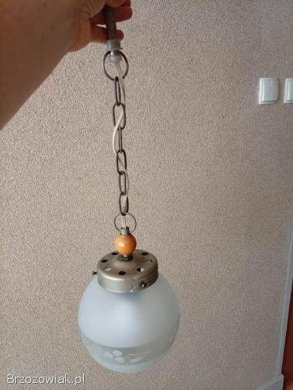 Lampy sufitowe PRL