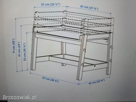 Biurko dziecięce/stolik dziecięcy